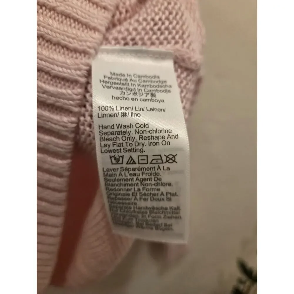 Madewell Pink Sweater NWT Size XXS - Brand New with Tags - Picture 6 of 6